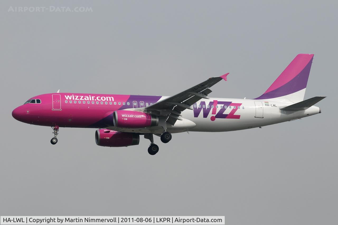 HA-LWL, 2011 Airbus A320-232 C/N 4736, Wizz Air