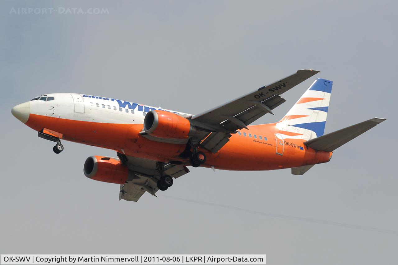 OK-SWV, 1993 Boeing 737-522 C/N 26696, SmartWings