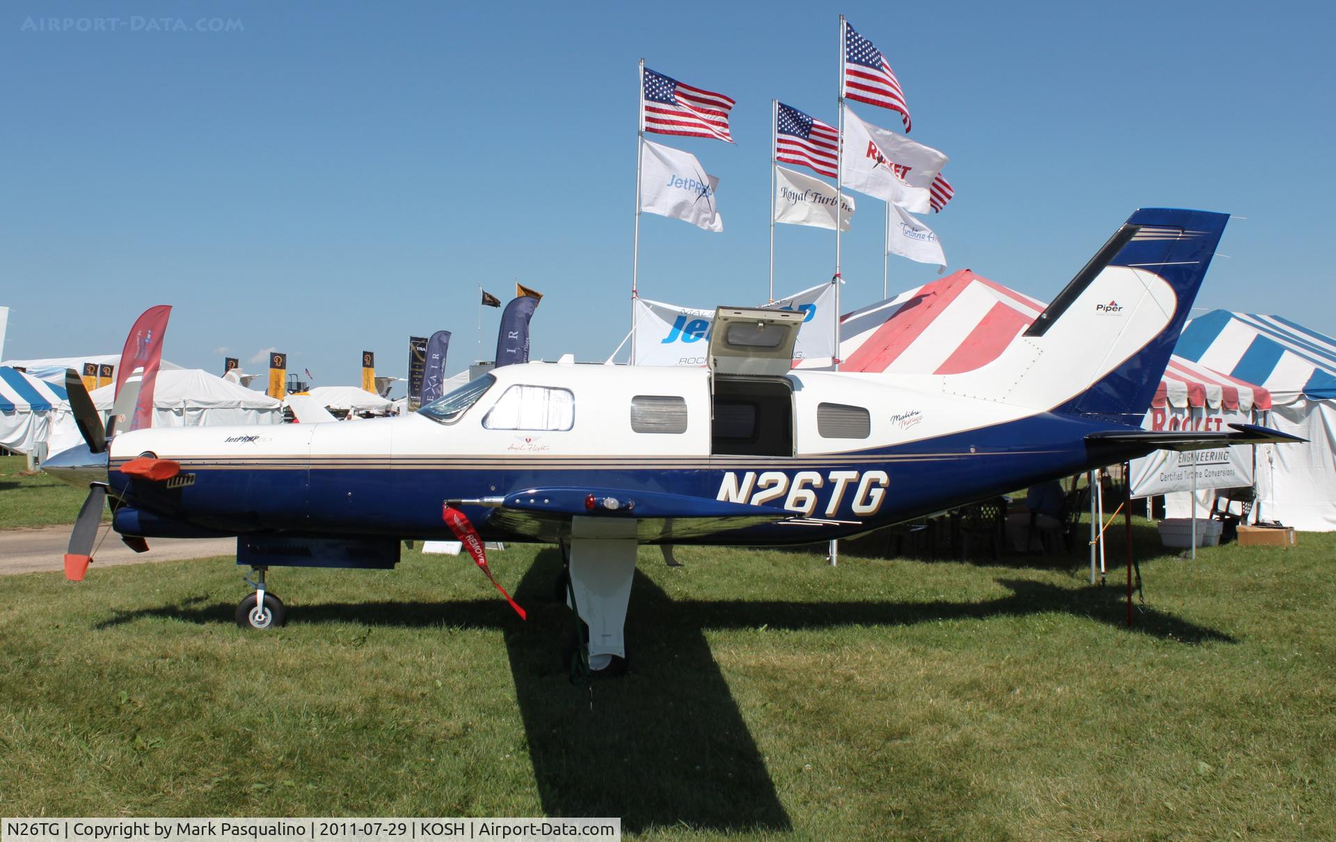 N26TG, 1999 Piper PA-46-350P Malibu Mirage C/N 4636193, Piper PA 46-350P