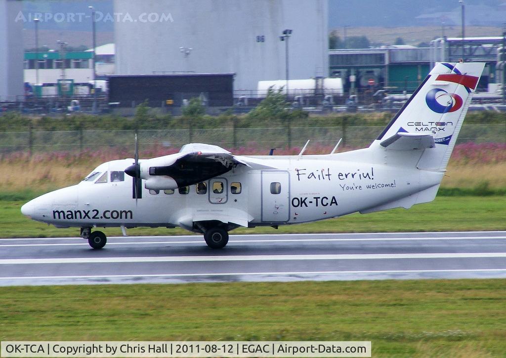 OK-TCA, 1990 Let L-410UVP-E Turbolet C/N 902431, Manx2