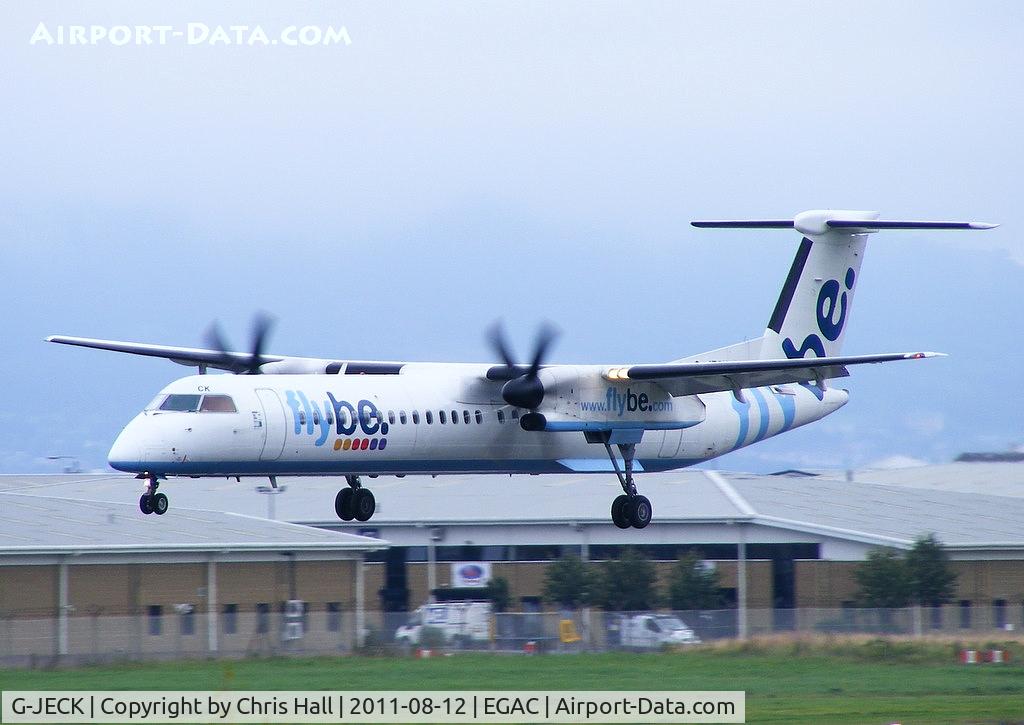 G-JECK, 2005 De Havilland Canada DHC-8-402Q Dash 8 C/N 4113, flybe