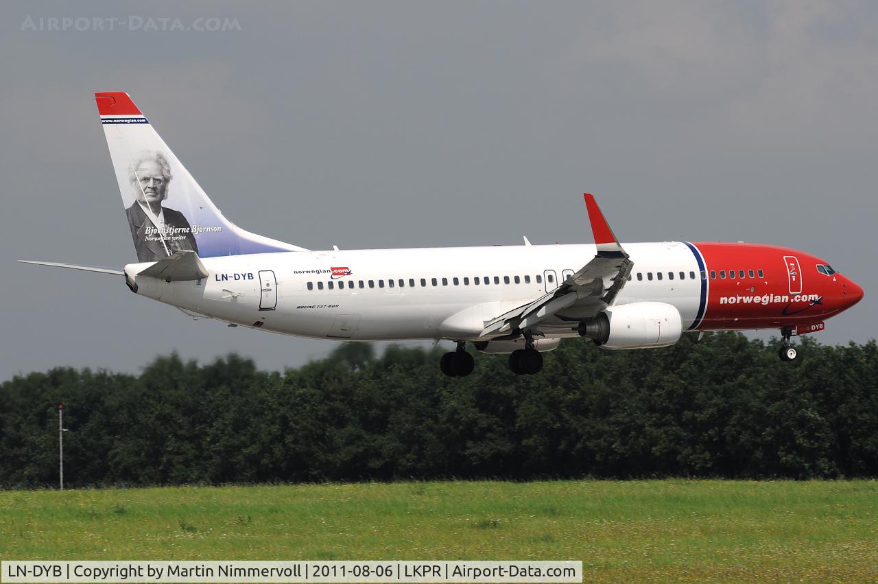 LN-DYB, 2009 Boeing 737-8JP C/N 39163, Norwegian