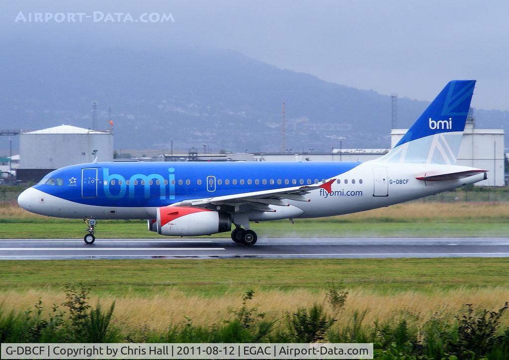 G-DBCF, 2005 Airbus A319-131 C/N 2466, BMI A319