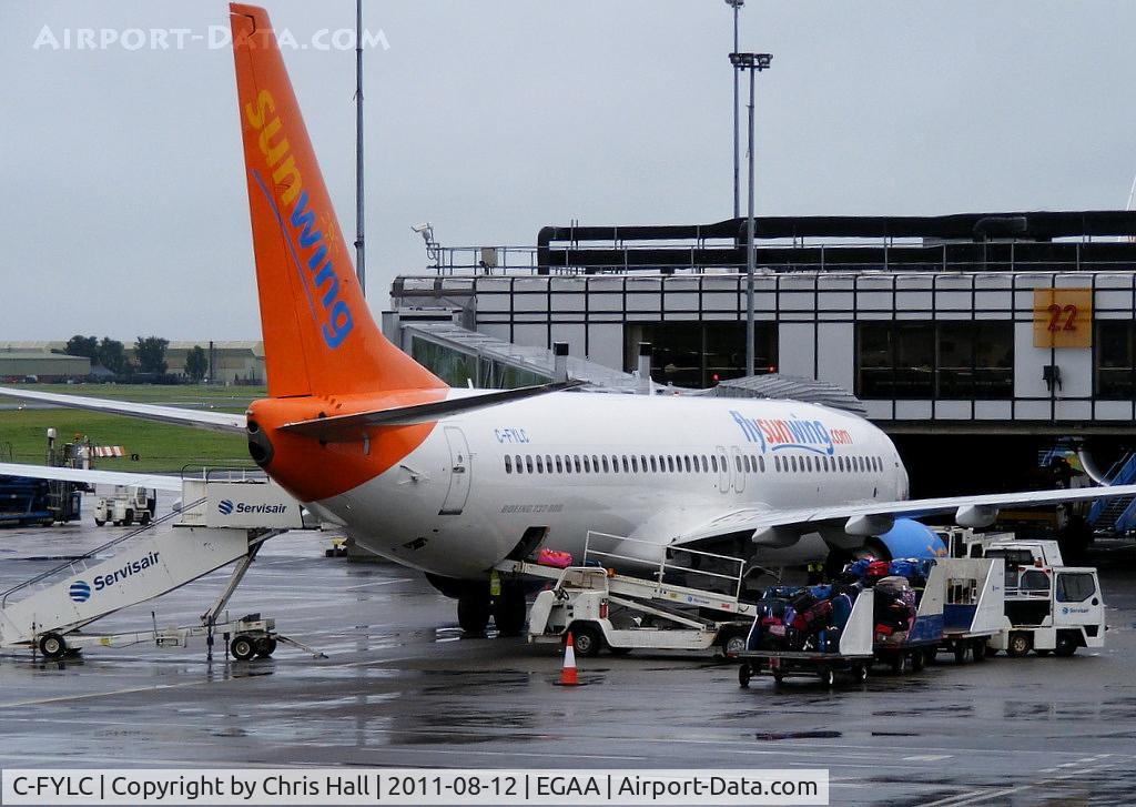 C-FYLC, 2006 Boeing 737-8BK C/N 33029, Sunwing operating for Thomson Airways
