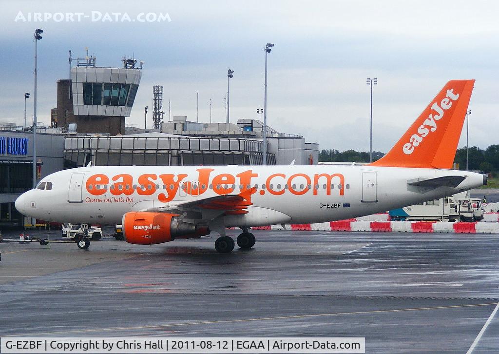 G-EZBF, 2006 Airbus A319-111 C/N 2923, easyJet