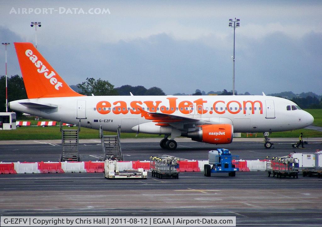 G-EZFV, 2010 Airbus A319-111 C/N 4327, easyJet