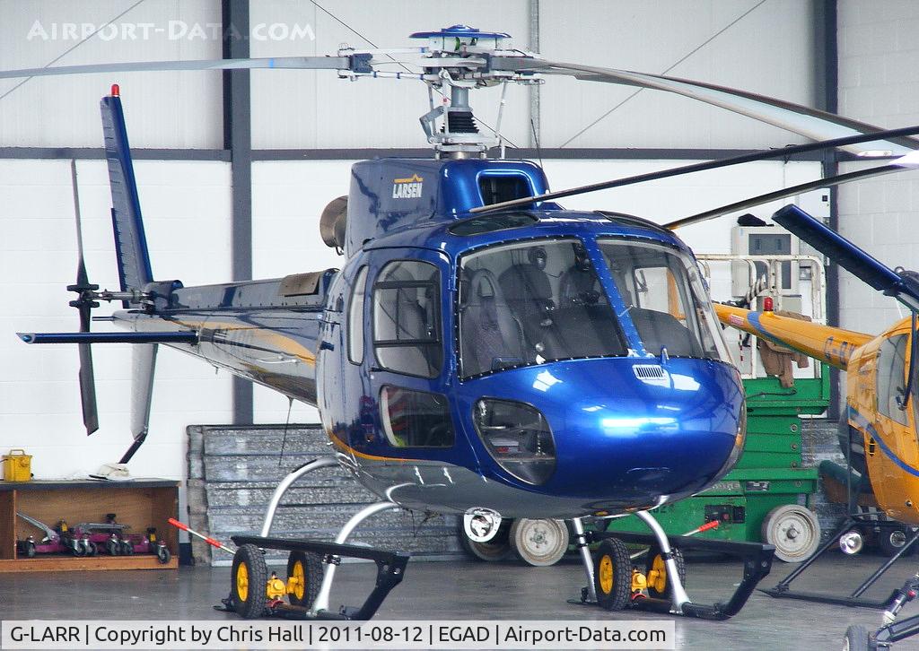 G-LARR, 2006 Eurocopter AS-350B-3 Ecureuil Ecureuil C/N 4137, at Newtonards Airport, Northern Ireland