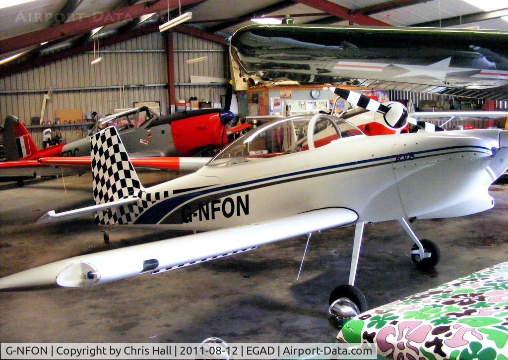 G-NFON, 2011 Vans RV-8 C/N LAA 303-14921, at Newtonards Airport, Northern Ireland