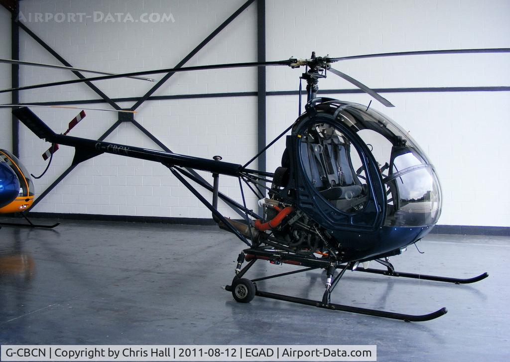 G-CBCN, 2001 Schweizer 269C-1 C/N 0129, at Newtonards Airport, Northern Ireland