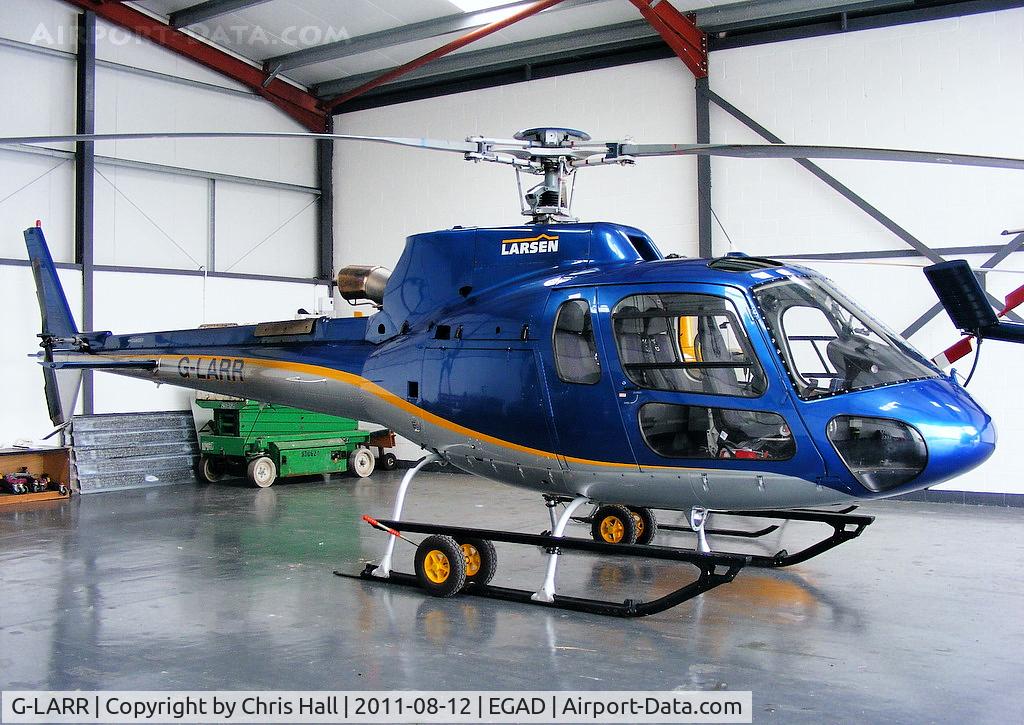 G-LARR, 2006 Eurocopter AS-350B-3 Ecureuil Ecureuil C/N 4137, at Newtonards Airport, Northern Ireland