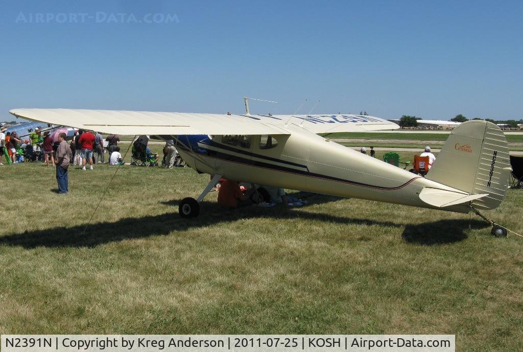 N2391N, 1947 Cessna 120 C/N 12640, EAA AirVenture 2011