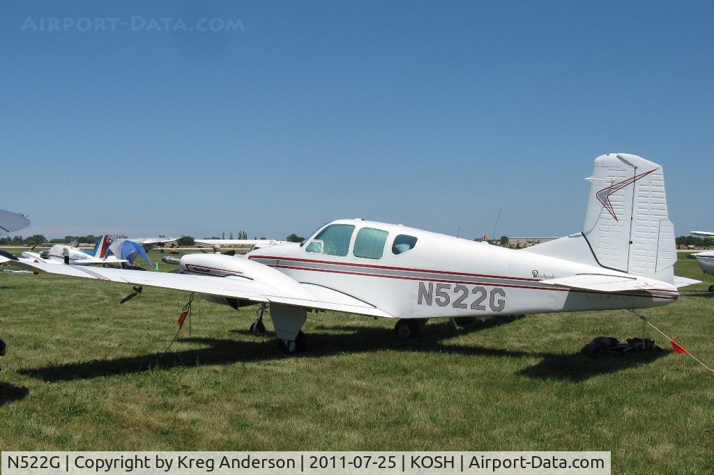 N522G, 1958 Beech 95 C/N TD-80, EAA AirVenture 2011
