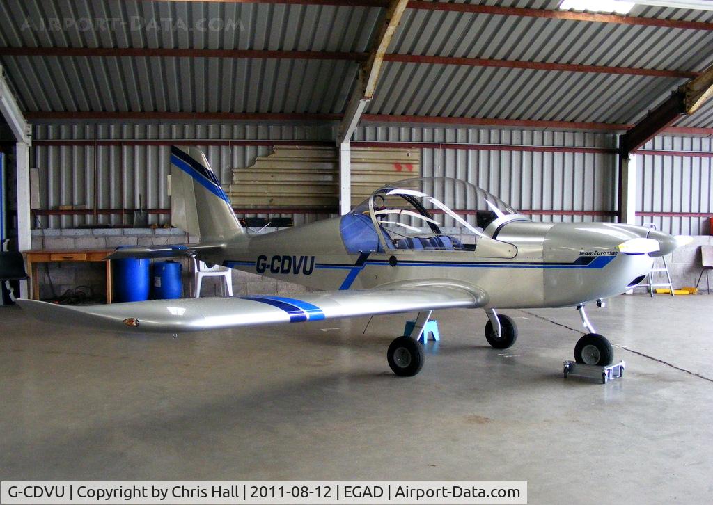 G-CDVU, 2006 Aerotechnik EV-97 TeamEurostar UK C/N 2525, at Newtonards Airport, Northern Ireland