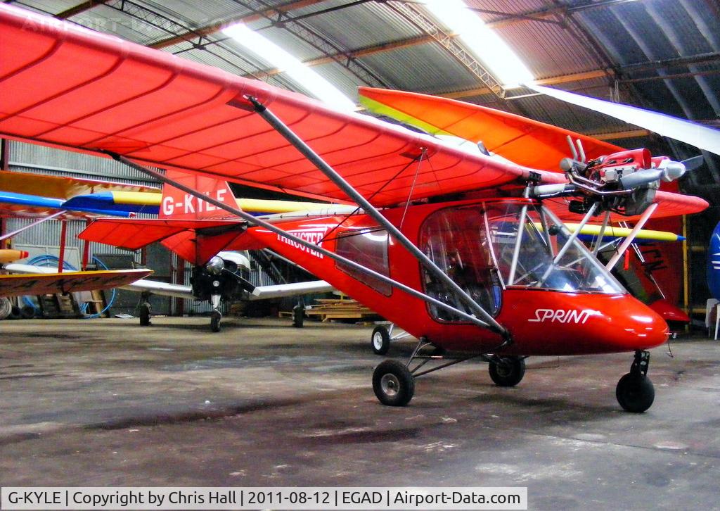 G-KYLE, 2005 Thruster T600N 450 C/N 0053-T600N-113, at Newtonards Airport, Northern Ireland