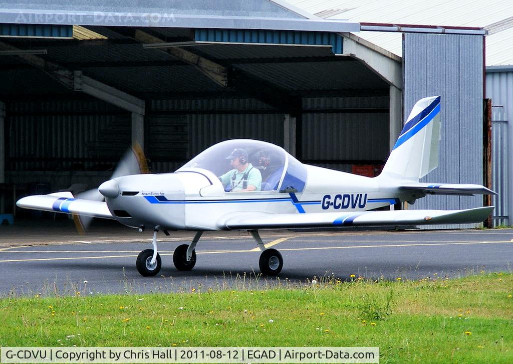 G-CDVU, 2006 Aerotechnik EV-97 TeamEurostar UK C/N 2525, at Newtonards Airport, Northern Ireland