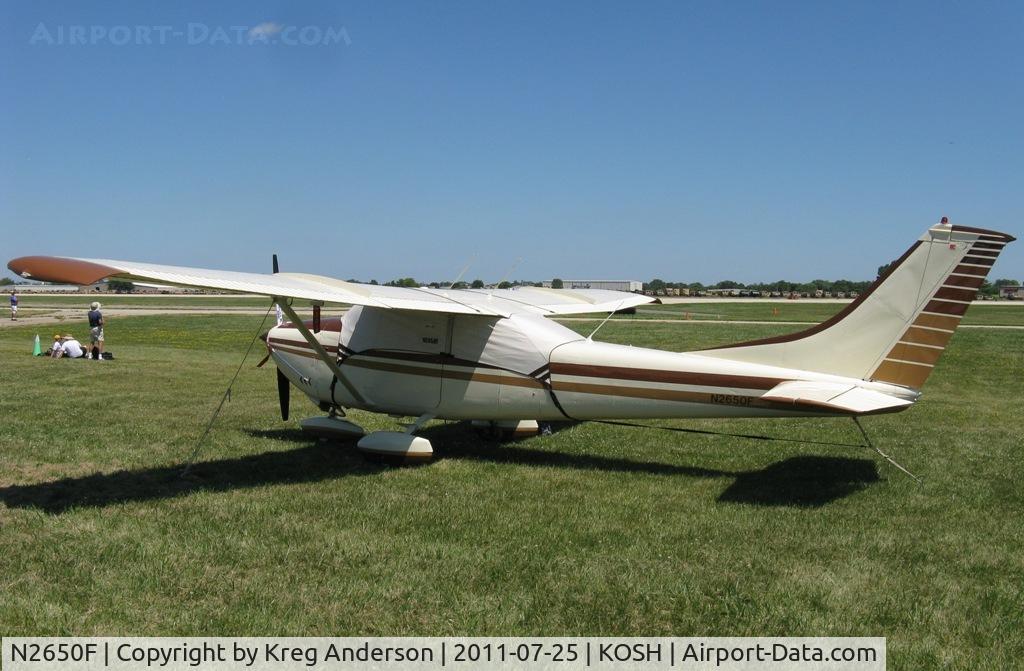 N2650F, 1966 Cessna 182J Skylane C/N 18256750, EAA AirVenture 2011