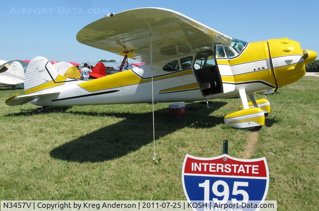 N3457V, 1948 Cessna 195 C/N 7154, EAA AirVenture 2011