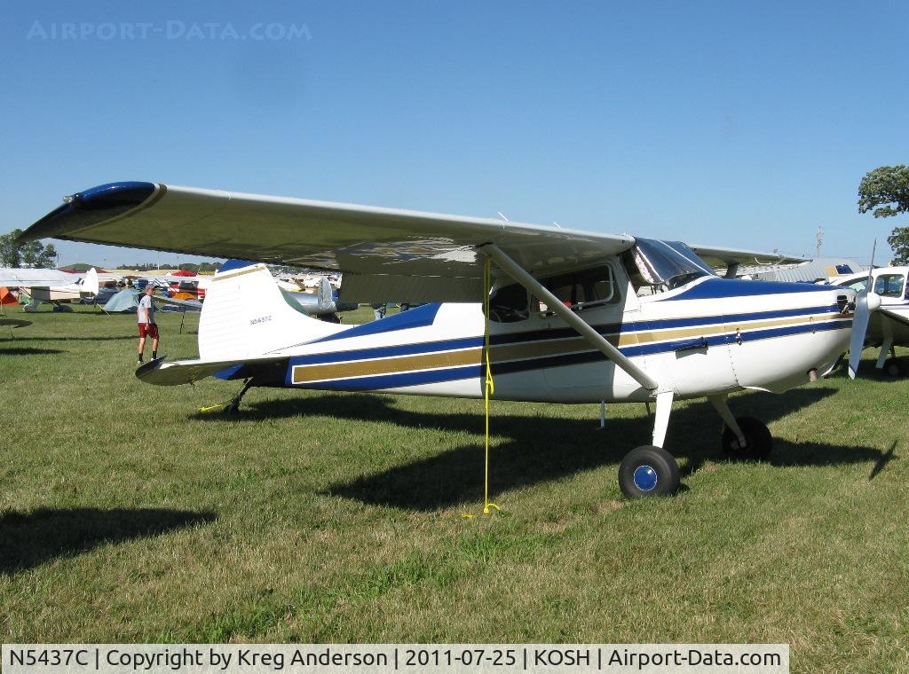 N5437C, 1950 Cessna 170A C/N 19561, EAA AirVenture 2011