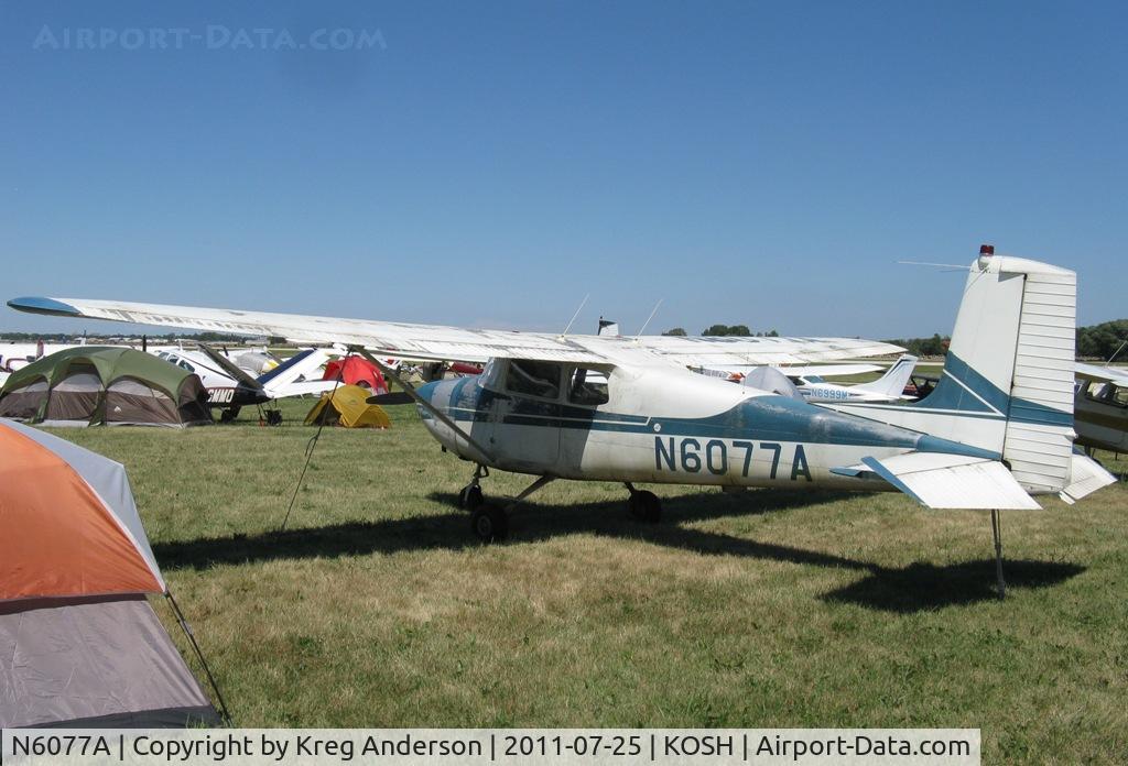 N6077A, 1956 Cessna 172 C/N 28677, EAA AirVenture 2011