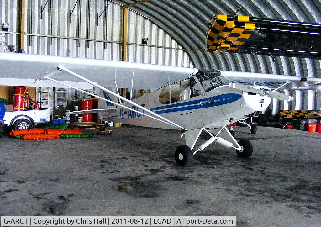 G-ARCT, 1960 Piper PA-18-95 Super Cub Super Cub C/N 18-7375, at Newtonards Airport, Northern Ireland
