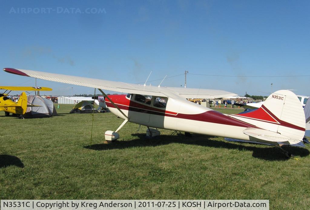N3531C, 1954 Cessna 170B C/N 26574, EAA AirVenture 2011