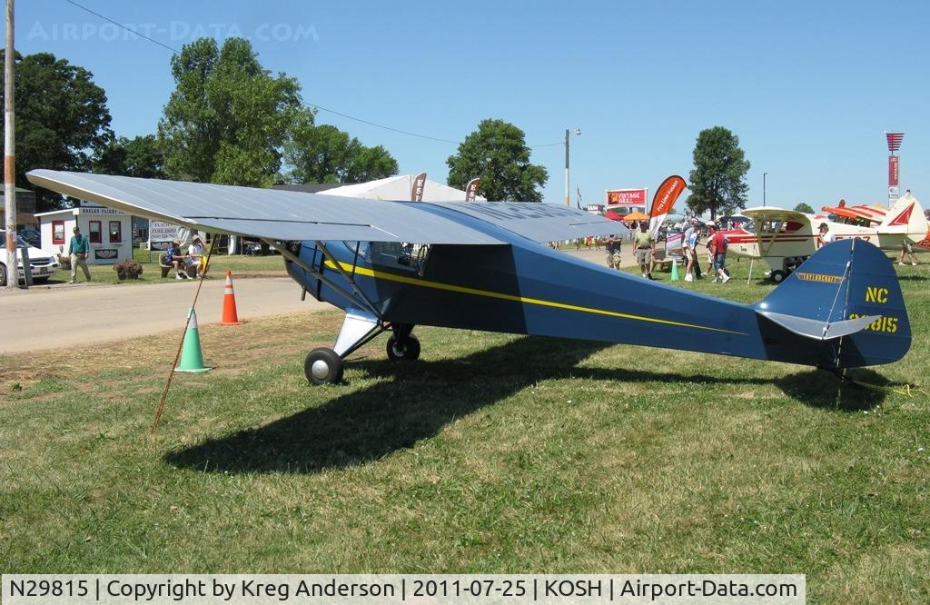 N29815, 1941 Taylorcraft BL-65 (L-2F) C/N 2664, EAA AirVenture 2011