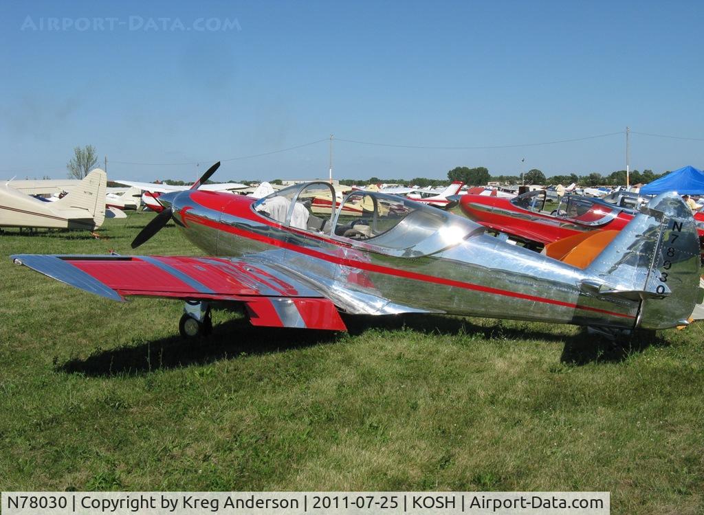 N78030, 1946 Globe GC-1B Swift C/N 2030, EAA AirVenture 2011