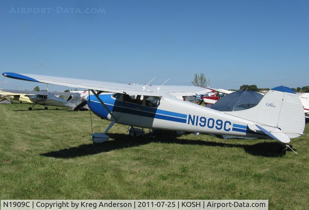 N1909C, 1953 Cessna 170B C/N 26054, EAA AirVenture 2011