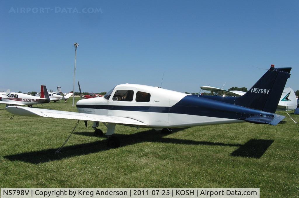 N5798V, 1966 Beech A23-19 C/N MB-58, EAA AirVenture 2011