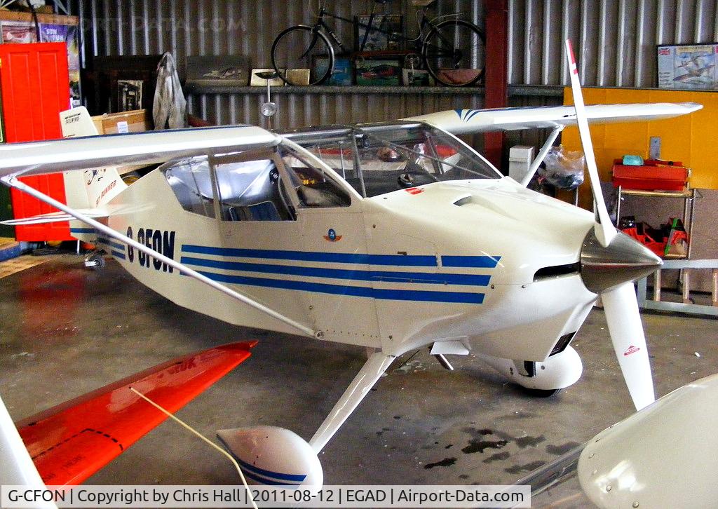 G-CFON, 2010 Wittman W-8 Tailwind C/N PFA 031-11789, at Newtonards Airport, Northern Ireland