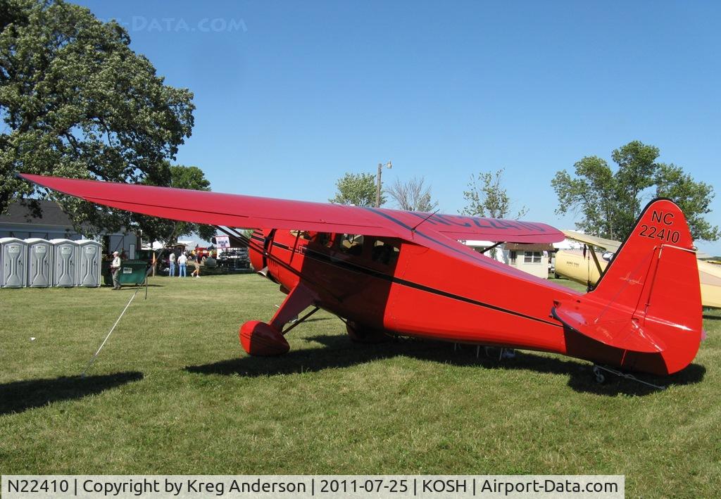 N22410, 1940 Howard Aircraft DGA-15P C/N 509, EAA AirVenture 2011