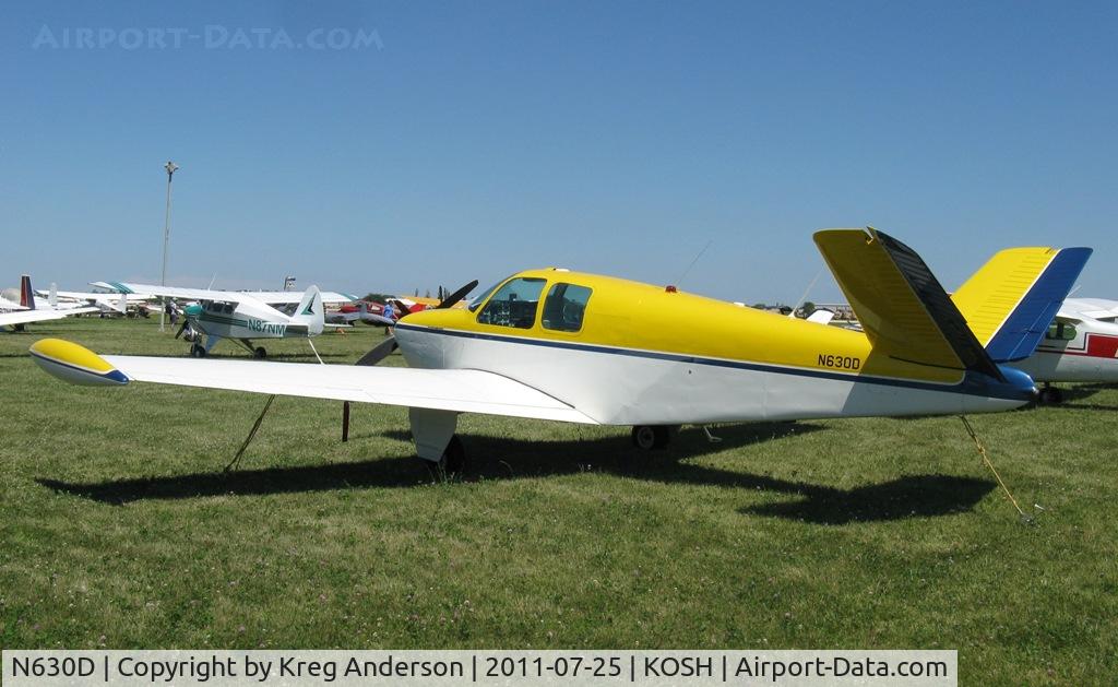 N630D, 1951 Beech C35 Bonanza C/N D-2892, EAA AirVenture 2011
