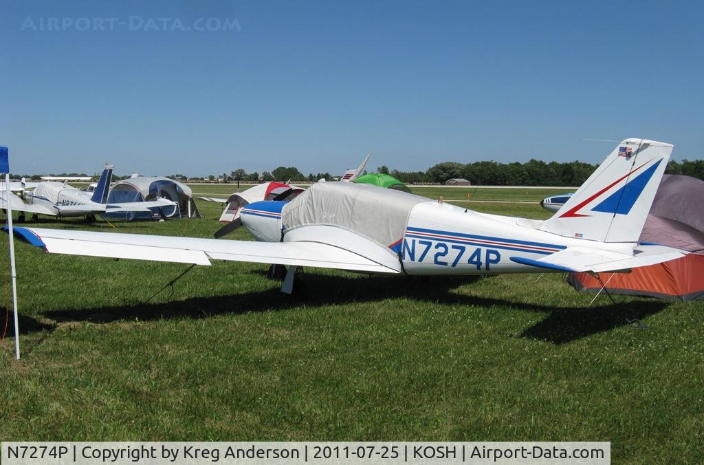 N7274P, 1961 Piper PA-24-250 Comanche C/N 24-2450, EAA AirVenture 2011