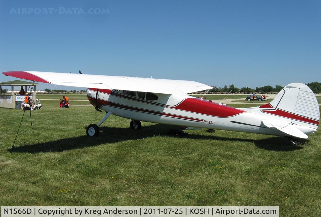 N1566D, 1952 Cessna 195 C/N 7788, EAA AirVenture 2011