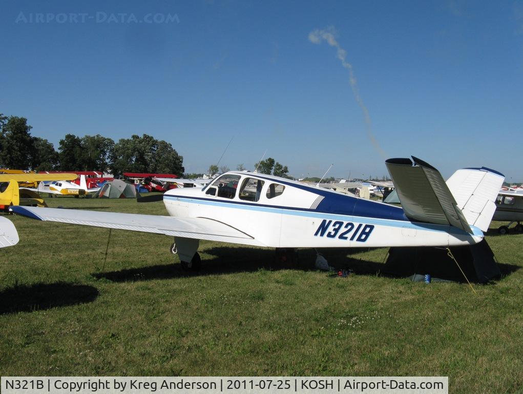 N321B, 1957 Beech H35 Bonanza C/N D-4939, EAA AirVenture 2011