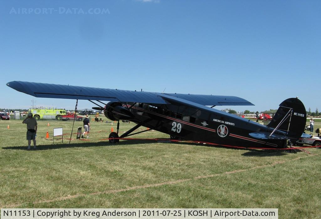N11153, 1931 Stinson SM-6000-B C/N 5021, EAA AirVenture 2011