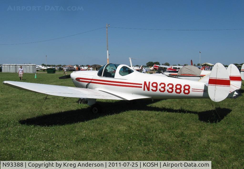 N93388, 1946 Erco 415C Ercoupe C/N 711, EAA AirVenture 2011