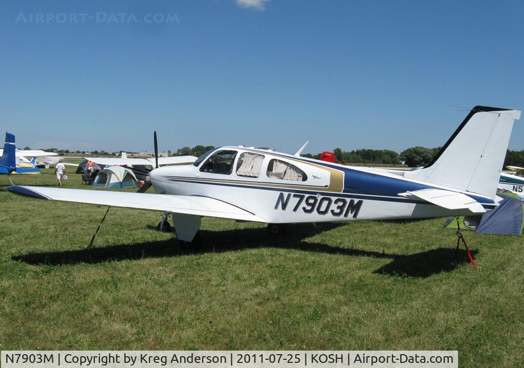 N7903M, 1966 Beech 35-C33A Debonair C/N CE-72, EAA AirVenture 2011