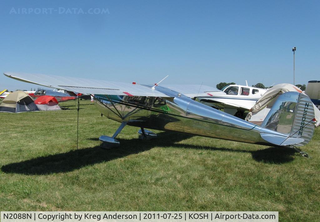 N2088N, 1947 Cessna 140 C/N 12324, EAA AirVenture 2011