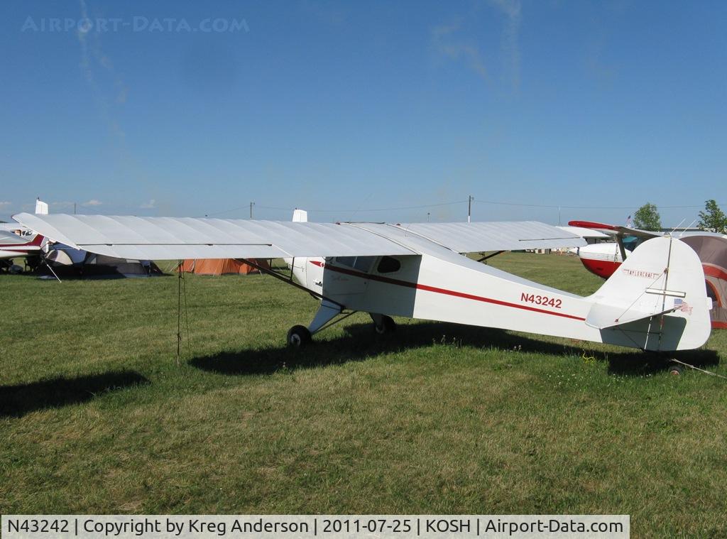 N43242, 1946 Taylorcraft BC12-D C/N 6901, EAA AirVenture 2011