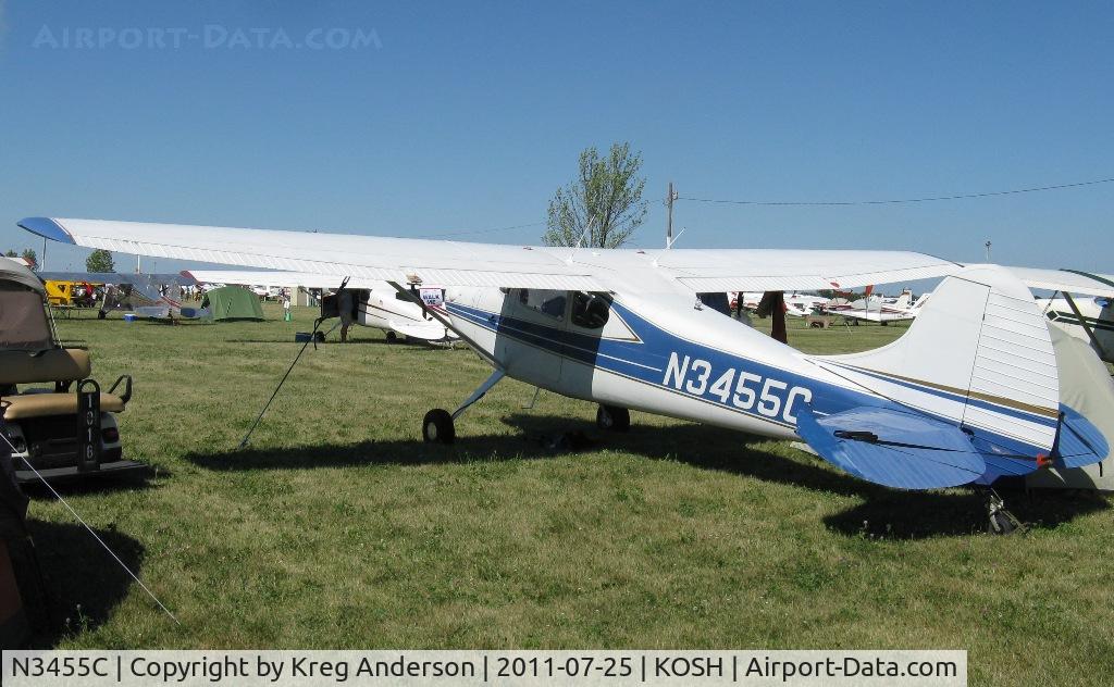 N3455C, 1954 Cessna 170B C/N 26498, EAA AirVenture 2011