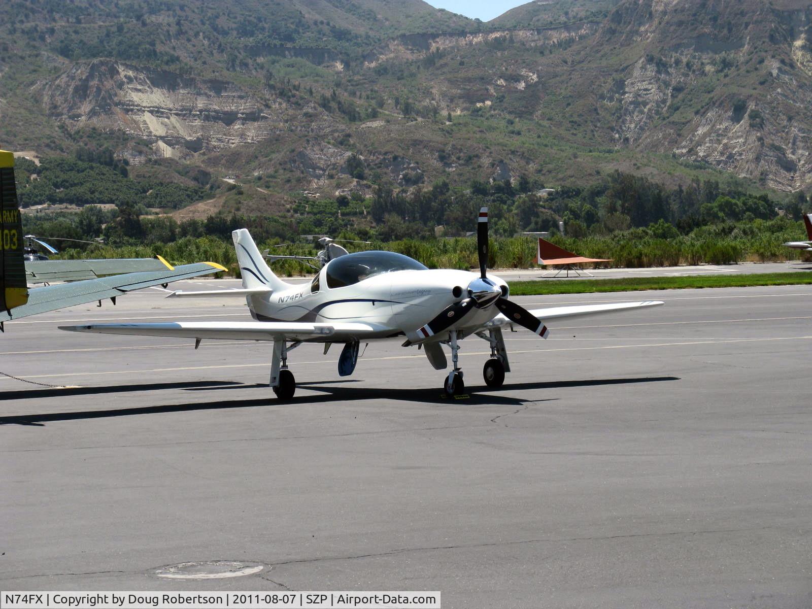 N74FX, 2007 Lancair Legacy C/N L2K-283, 2007 Larson LANCAIR LEGACY, Continental IO-550 300 Hp speedster