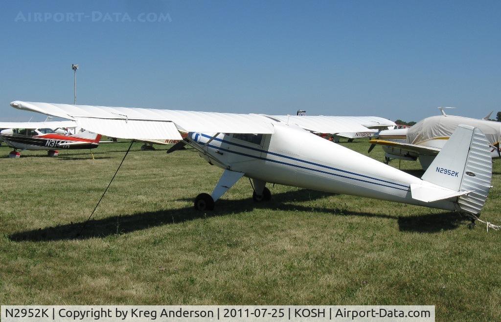 N2952K, 1947 Luscombe 8A C/N 5679, EAA AirVenture 2011