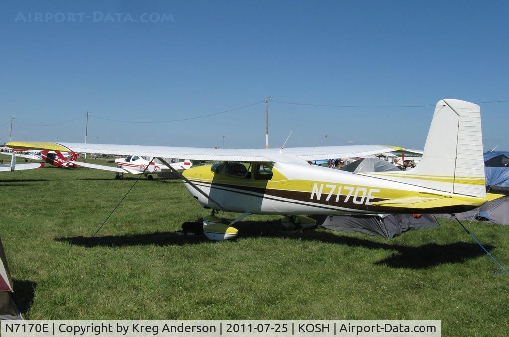 N7170E, 1959 Cessna 182B Skylane C/N 52170, EAA AirVenture 2011