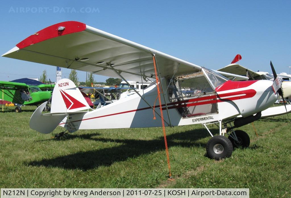 N212N, 2007 Rocky Mountain Wings Ridge Runner C/N 001, EAA AirVenture 2011