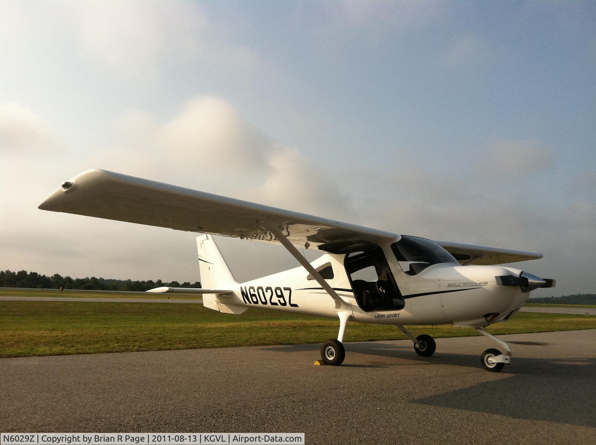 N6029Z, 2011 Cessna 162 Skycatcher C/N 16200055, Cessna SkyCatcher 162 N6029Z owned by Lanier Flight Center