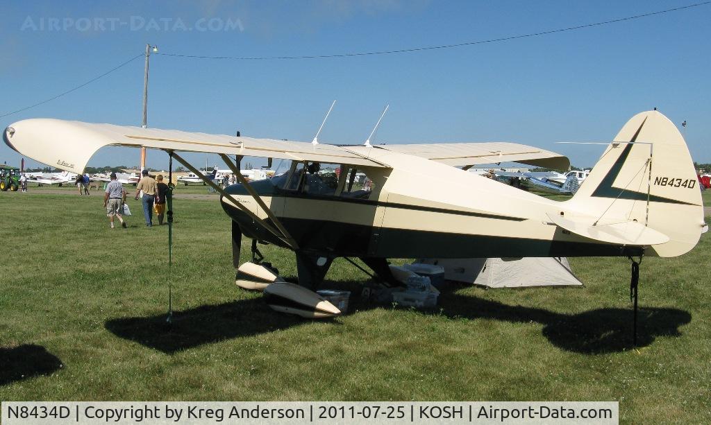 N8434D, 1957 Piper PA-22-160 Tri Pacer C/N 22-5689, EAA AirVenture 2011