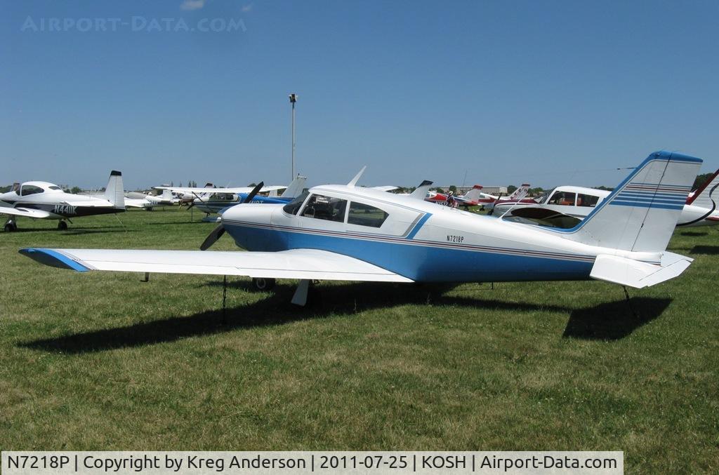N7218P, 1960 Piper PA-24-180 Comanche C/N 24-2390, EAA AirVenture 2011