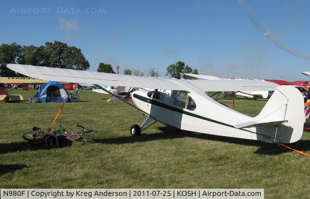 N980F, 1946 Aeronca 7AC Champion C/N 7AC-1142, EAA AirVenture 2011