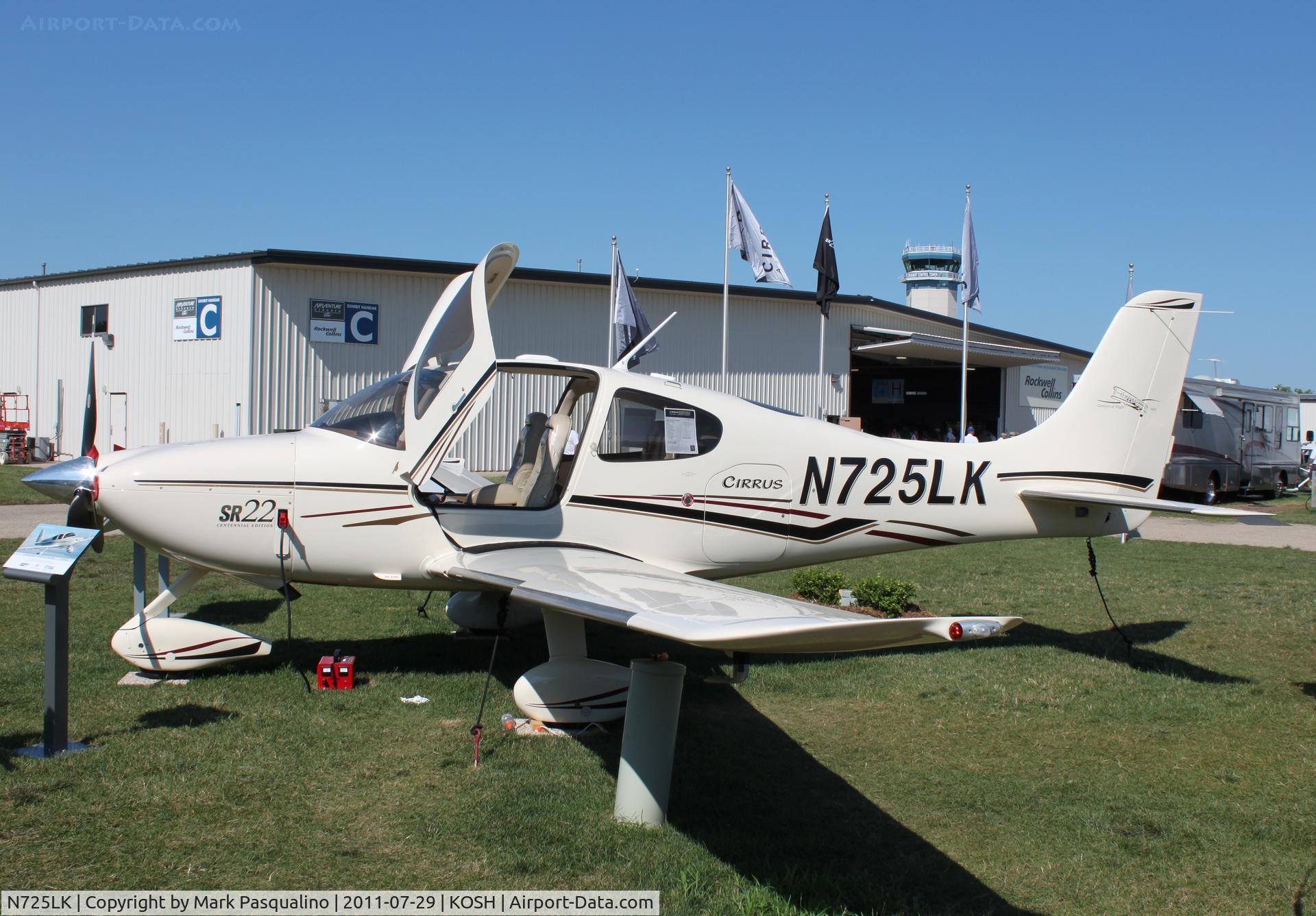 N725LK, 2003 Cirrus SR22 C/N 0668, Cirrus SR22
